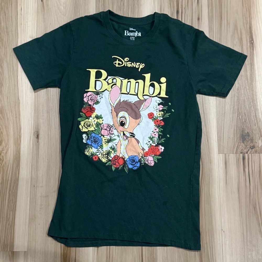 Disney Bambi Short Sleeve Tee Shirt Women’s Small